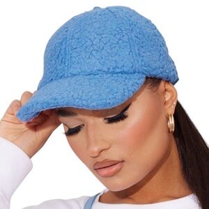 NWT🌺PrettyLittleThing•Blue Borg Cap Fleece